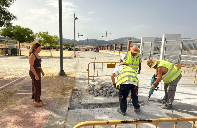 El Ayuntamiento inicia una serie de actuaciones para poner en valor el recinto ferial ‘Ángel Harillo’ de cara a la próxima feria de Pedro Romero