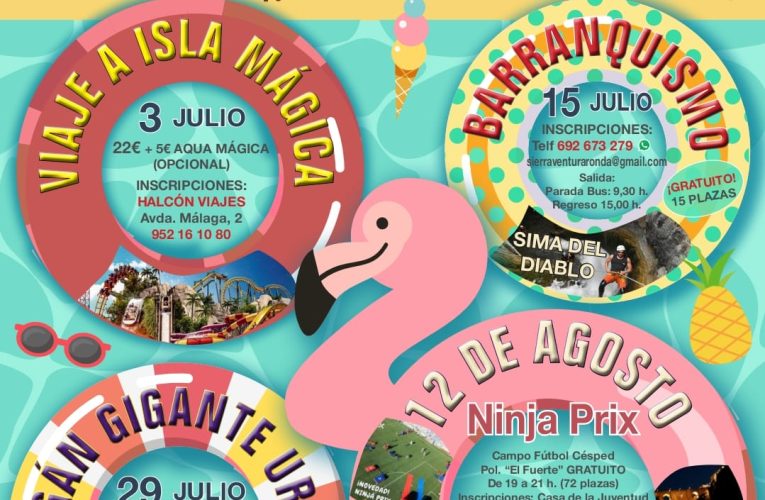 Finaliza el programa Verano Joven del Ayuntamiento de Ronda con dos nuevas propuestas – Ayuntamiento de Ronda
