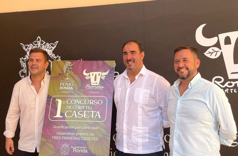 Presentan la primera edición del Concurso de Casetas de Feria – Ayuntamiento de Ronda