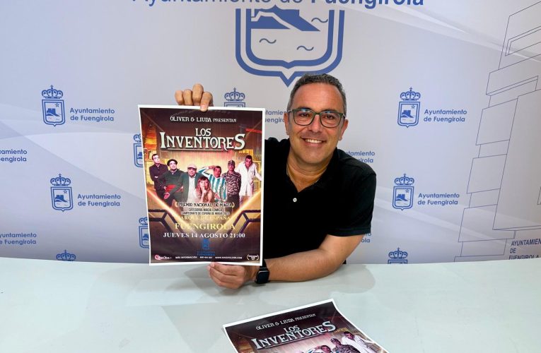 El parque de España de Fuengirola acoge este jueves el espectáculo ‘Los Inventores’, Premio Nacional de Magia Cómica en 2023