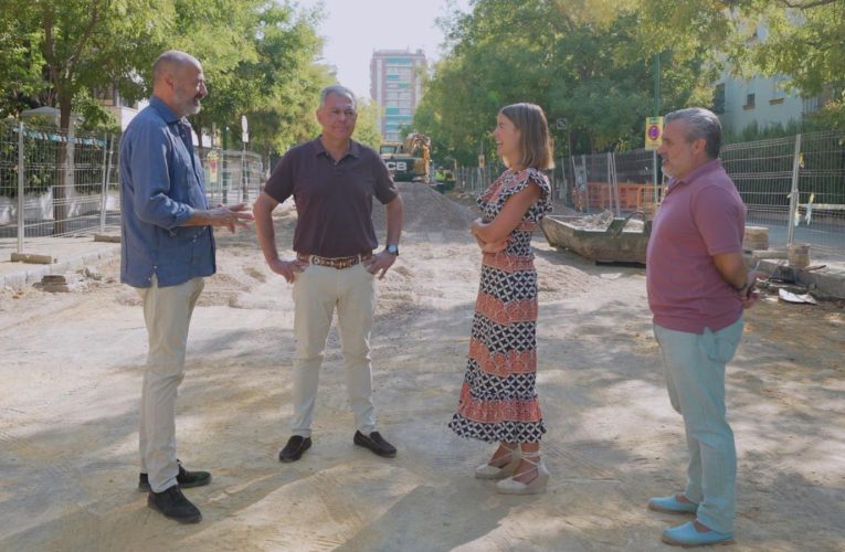 El Gobierno de Sanz pone a punto la calle Rafael Salgado, arteria del barrio de Bami — Actualidad