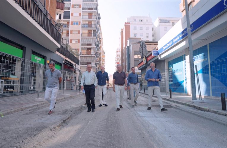 El alcalde Sanz visita el inicio de las obras en Pagés del Corro — Actualidad