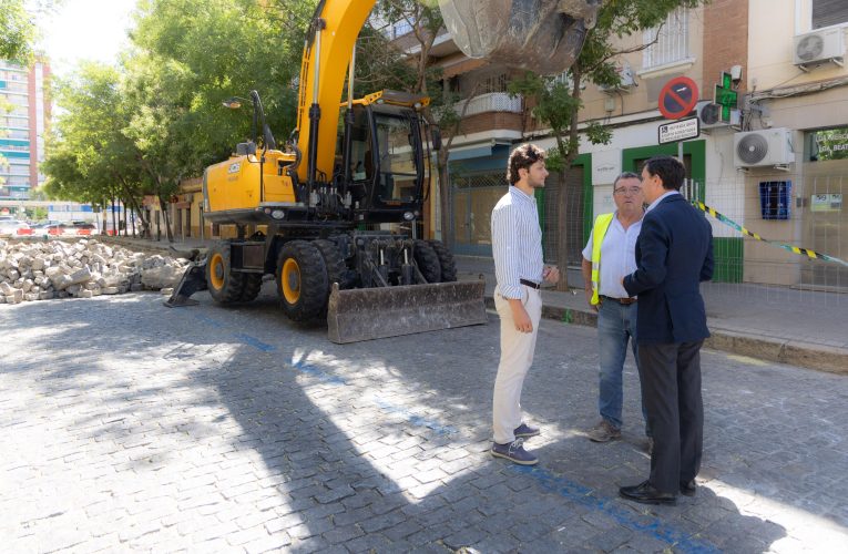 El Gobierno de Sanz pone a punto la calle Rafael Salgado, arteria del barrio de Bami — Actualidad