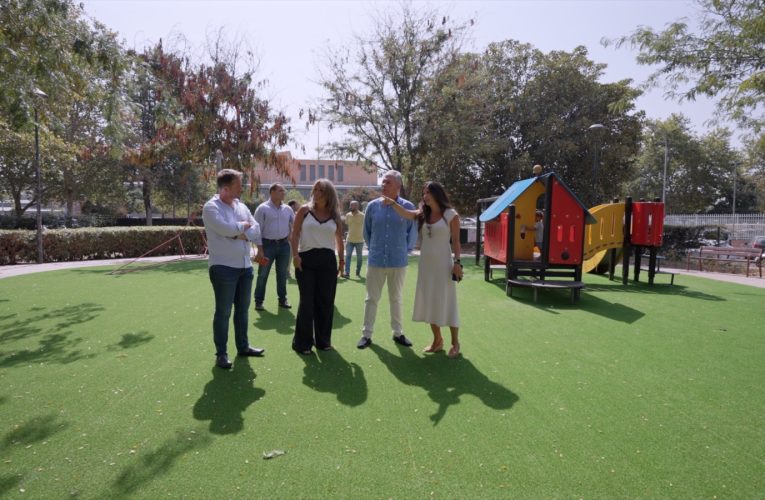 El Gobierno de Sanz ejecuta la segunda fase de la renovación integral del Parque Ramón Rubial para hacerlo más accesible, cómodo y seguro