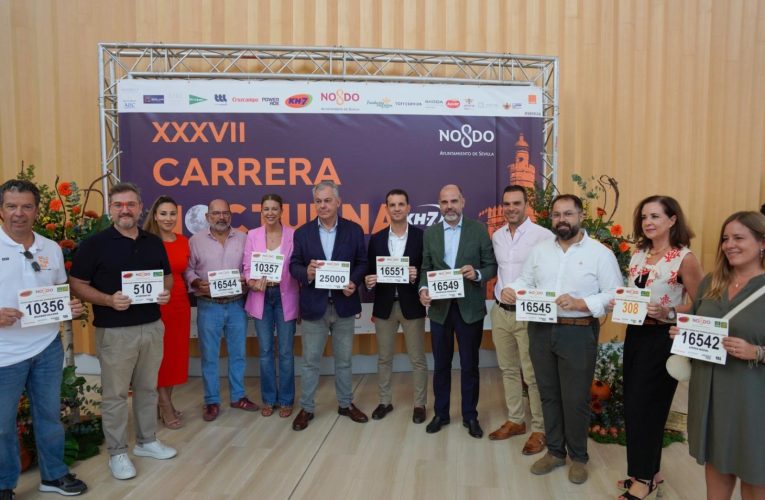 La XXXVII Carrera Nocturna del Guadalquivir bate su récord histórico con 25 000 dorsales asignados a falta de una semana para su celebración
