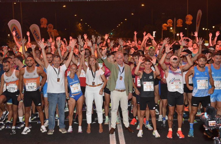 25 000 corredores participan en la edición de récord de la Nocturna del Guadalquivir KH-7 — Actualidad
