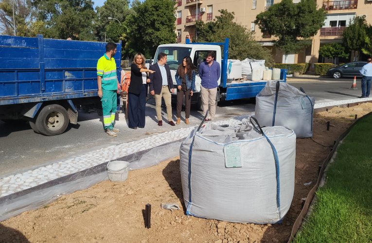 El Ayuntamiento impulsa las obras de restauración y mejoras de la Glorieta Brigadas Internacionales — Actualidad