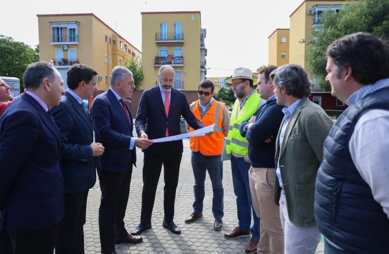 El Gobierno de Sanz avanza en la recuperación del Tamarguillo con un nuevo tramo de reasfaltado; ya son 1,4 millones invertidos en esta ronda