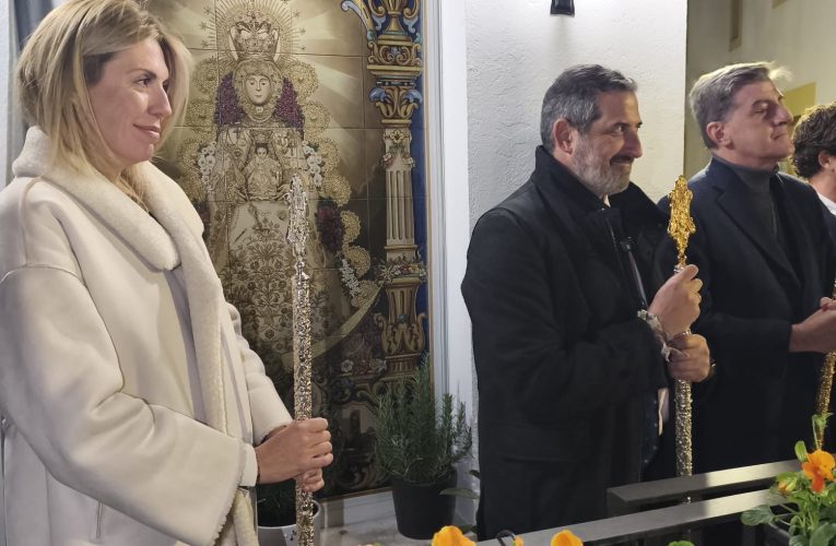 Monumento a la Virgen del Rocío en Pozuelo de Alarcón