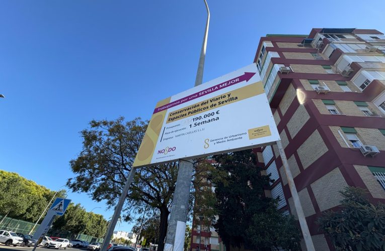 El Ayuntamiento reasfaltará dos grandes avenidas de Cerro-Amate a partir del próximo lunes 24 — Actualidad