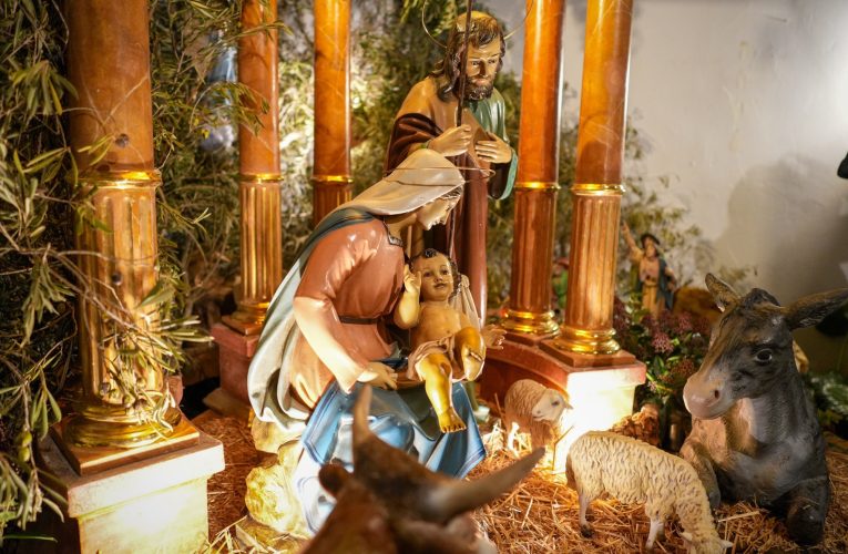Bendición del Belén de nuestra Casa-Hermandad en Almonte