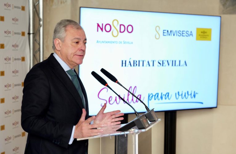 Jose Luis Sanz presenta ‘Hábitat Sevilla’, un plan de renovación del parque público de vivienda de alquiler de Sevilla que cuenta con una inversión de 3 millones de euros