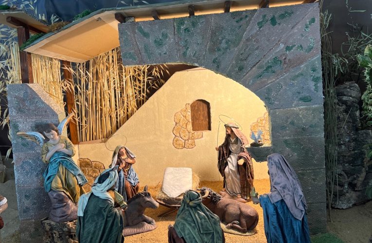 Bendecido el Belén de la Casa-Hermandad del Rocío