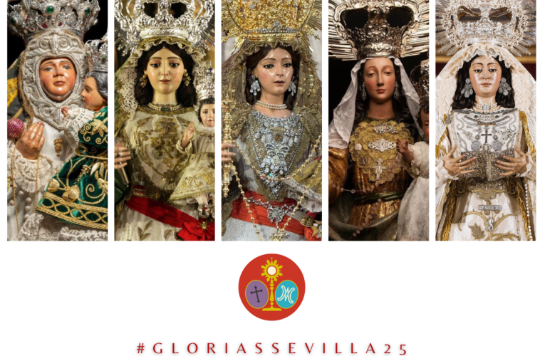 CINCO PROCESIONES DE GLORIA ESTRENAN EL GLORIOSO MES DE OCTUBRE EN SEVILLA – Consejo General de Hermandades y Cofradías de la Ciudad Sevilla