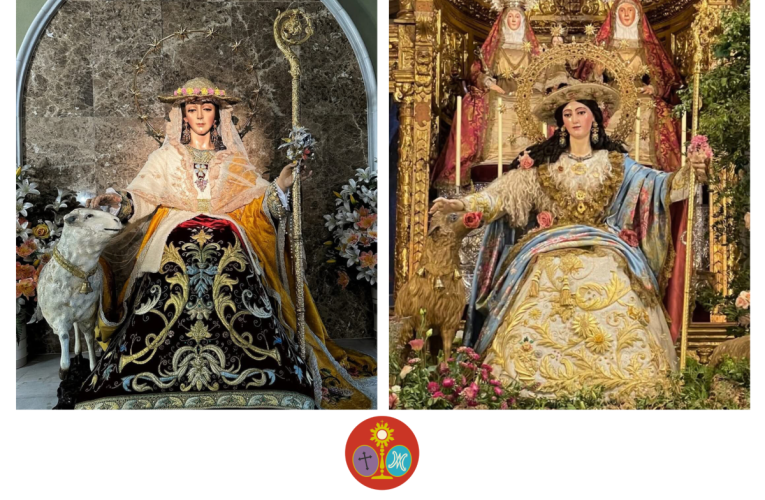 LA DIVINA PASTORA PROCESIONA ESTE SÁBADO EN PADRE PÍO Y TRIANA – Consejo General de Hermandades y Cofradías de la Ciudad Sevilla