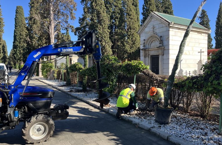El Ayuntamiento impulsa 1300 nuevas plantaciones en el Distrito Norte con una actuación histórica en el Cementerio de San Fernando — Actualidad
