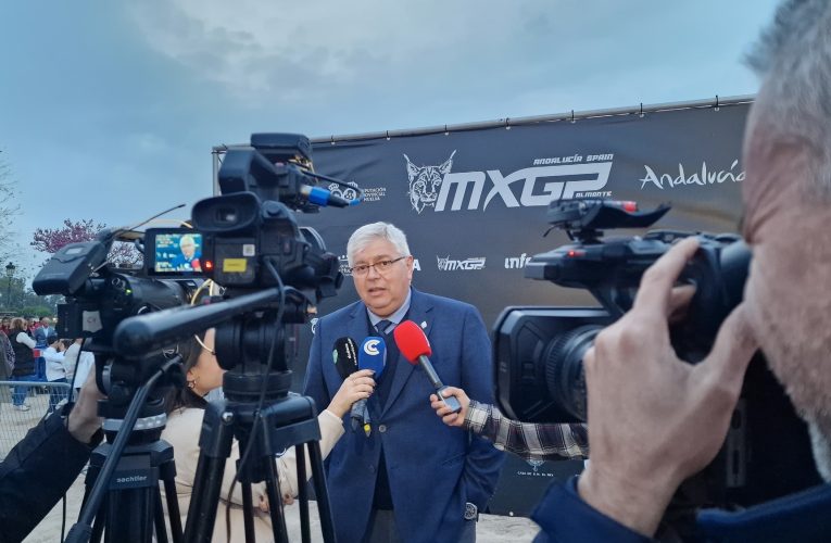 Inauguración del Campeonato del Mundo de Motocross en El Rocío
