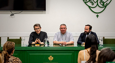 La visita del Papa León XIV a España protagonizó una nueva sesión del Aula Fray Bernardo de la Cruz
