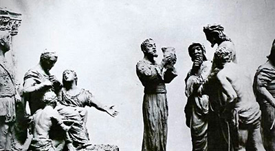 La Hermandad de la Macarena recupera la composición original del misterio de Nuestro Padre Jesús de la Sentencia