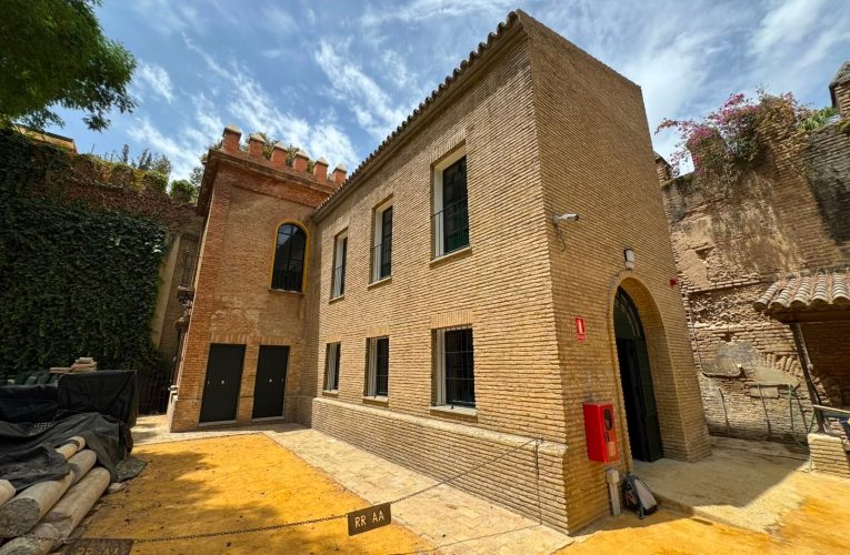 El Real Alcázar culmina la rehabilitación de la histórica Casa del Inglés para mejorar las instalaciones del taller mantenimiento del monumento