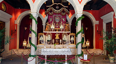 Altar de la Hermandad de la Macarena para el Corpus de Sevilla 2026