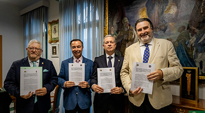 Convenios de colaboración con los Estudiantes, Santa Genoveva, San Pablo y Pino Montano