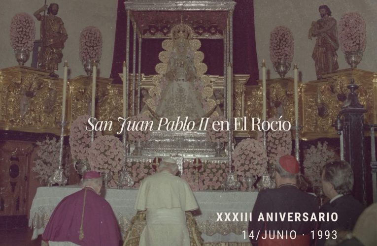 San Juan Pablo II en El Rocío