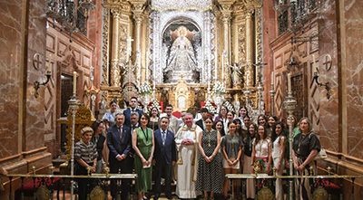 Jura de los nuevos hermanos en la festividad de San Fernando
