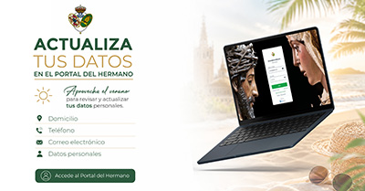 Actualización de los datos personales en el Portal del Hermano