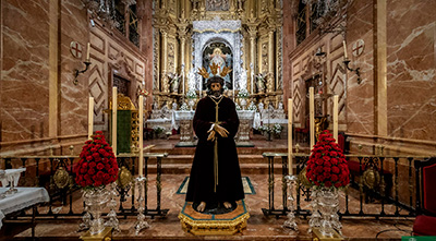 Devoto Besamanos al Señor de la Sentencia en este primer viernes de julio