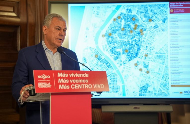El alcalde Sanz presenta Sevilla Centro Vivo, un plan de ciudad que conseguirá 1.039 nuevas viviendas, 3.500 nuevos vecinos y más de 2.000 aparcamientos en el Centro Histórico