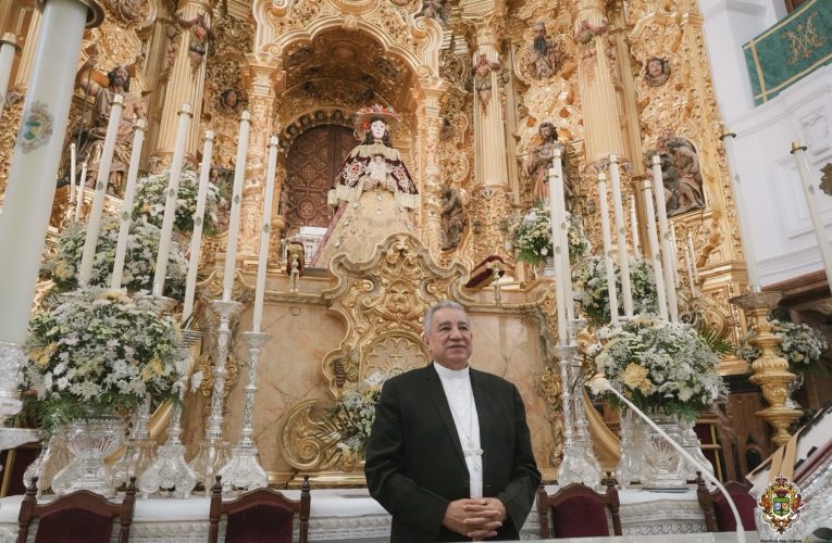 Visita del Arzobispo de Panamá al Santuario Nacional del Rocío