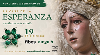 La Macarena presenta ‘La Casa de la Esperanza’, un gran espectáculo benéfico que se celebrará el 19 de diciembre en FIBES