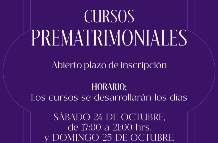 Nueva edición de los cursos prematrimoniales | Hermandad del Gran Poder