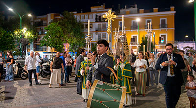 El Simpecado del Rocío de la Macarena visitó nuestra Basílica por el 40 aniversario de la hermandad rociera